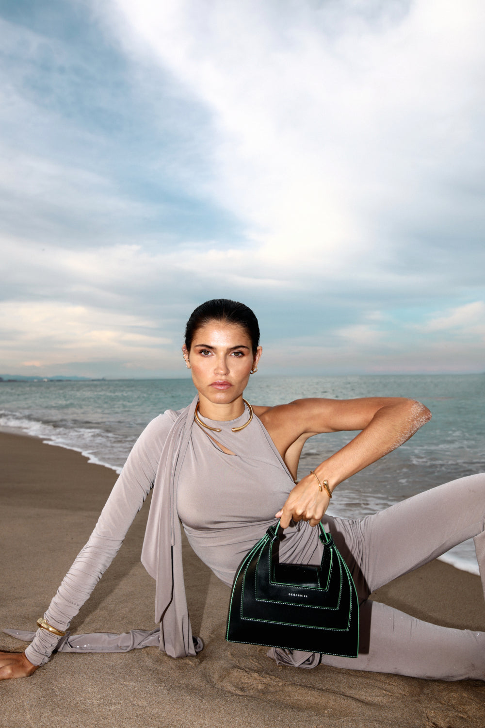 Olmedo onyx Luxury Shoulder Bag Leather Made in Spain Degabriel