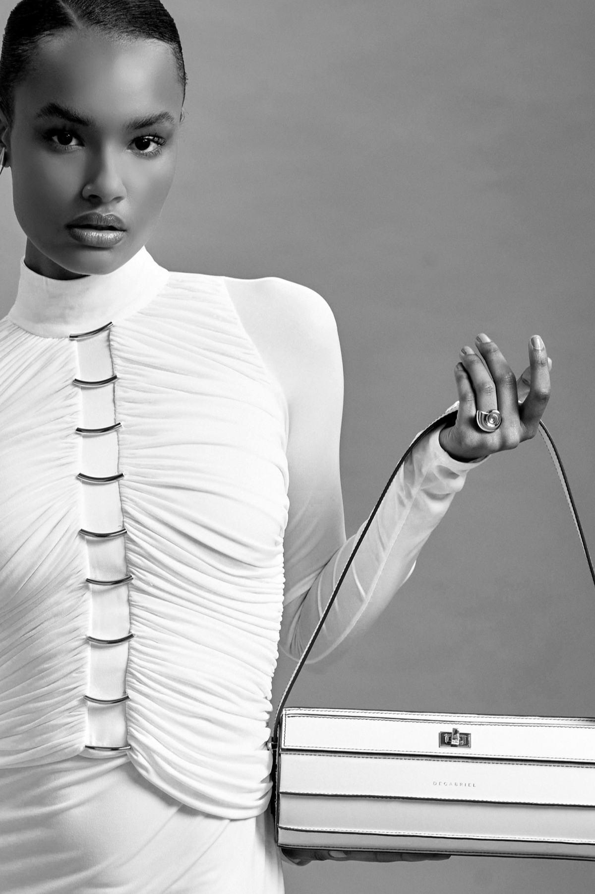 Elipse Shoulder Bag Leather Made in Spain Degabriel luxury