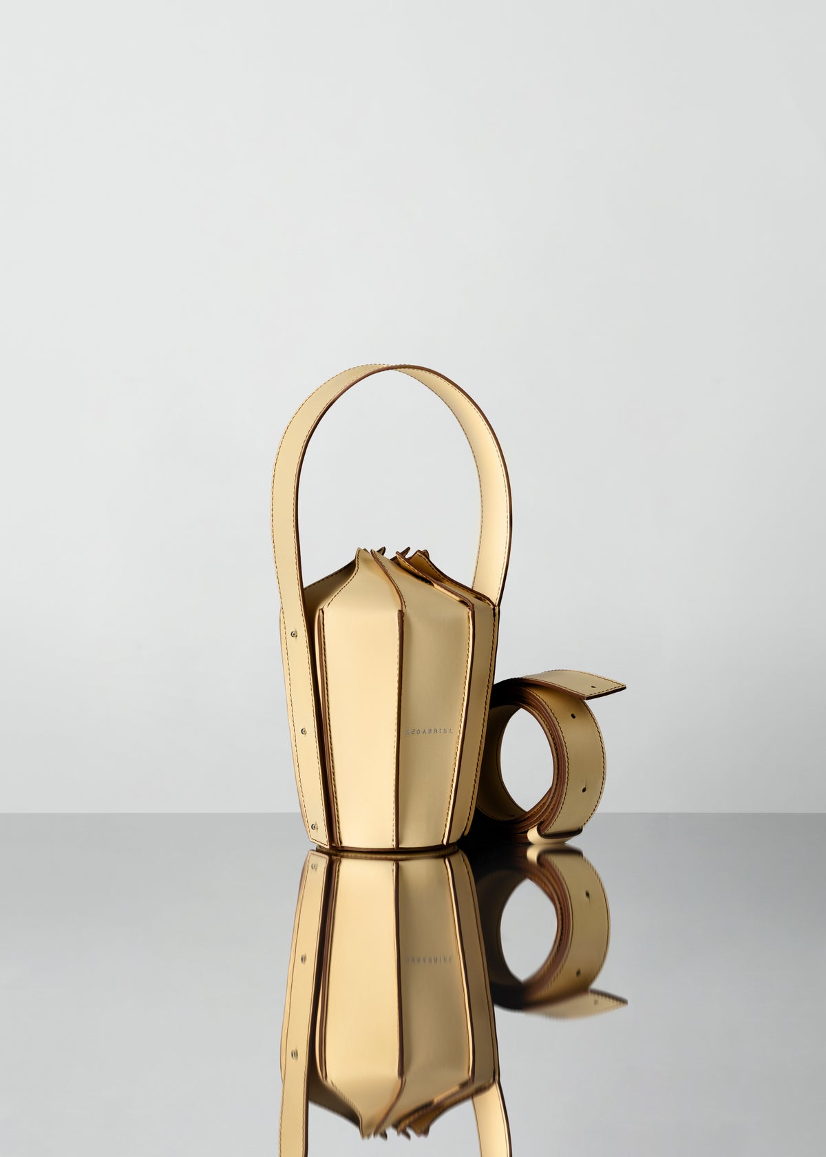 Hydra Stelle Best Yellow Bucket Bag Leather Made in Spain